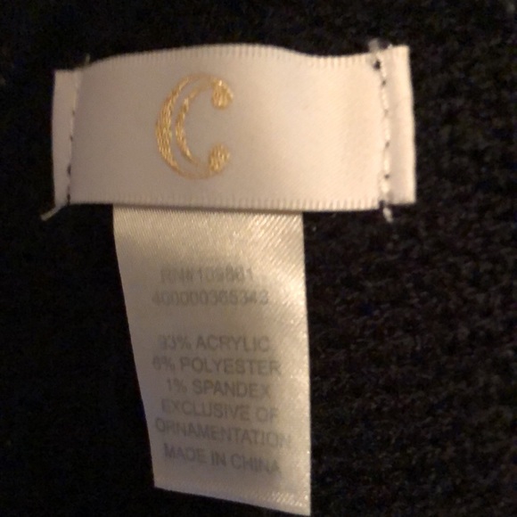 ʙʟᴀᴄᴋ ᴋɴɪᴛ ᴡʀᴀᴩ ꜱᴄᴀʀꜰ - Picture 6 of 8